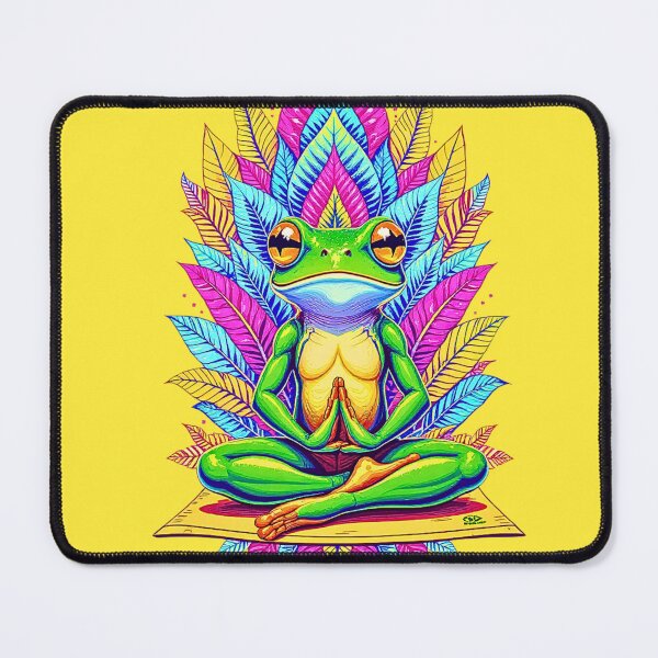 Item preview, Frog Yoga Lotus designed and sold by VibrArtco.