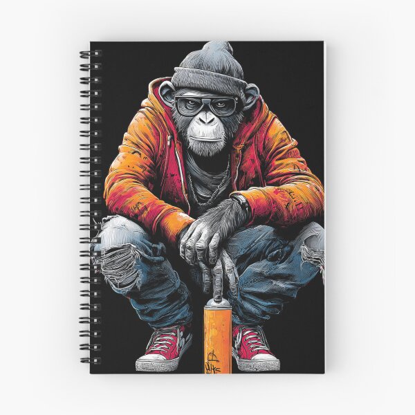 Item preview, Urban Graffiti Chimpanzee Street Art designed and sold by TheColorKey.