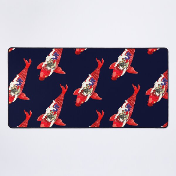Item preview, The Young Benkai Boy Riding a Giant Koi Fish designed and sold by Pixelchicken.