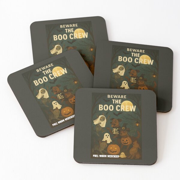 Item preview, Beware the Boo Crew – Full Moon Mischief designed and sold by GeoWild Designs.
