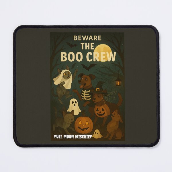 Item preview, Beware the Boo Crew – Full Moon Mischief designed and sold by GeoWild Designs.