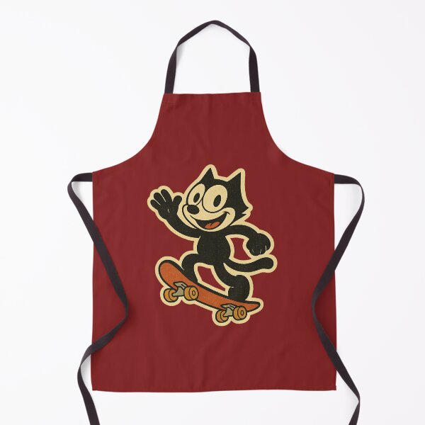 Item preview, FELIX CAT ON A SKATEBOARD VINTAGE ILLUSTRATION designed and sold by infinitearte.