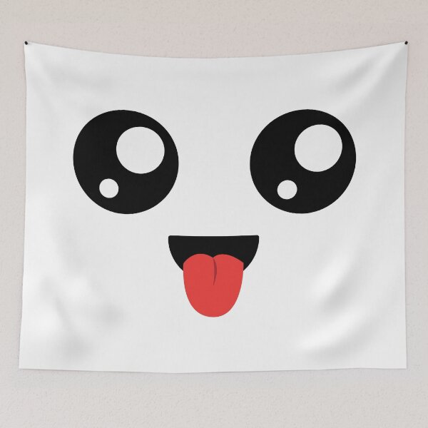 Item preview, Cute kawaii tongue out face designed and sold by BlushyPrint.