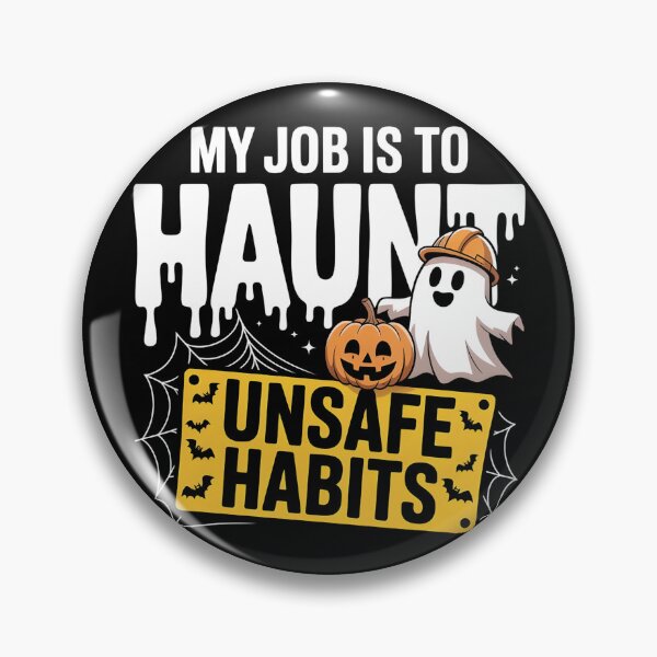 Item preview, Halloween Safety Ghost – Haunt Unsafe Habits designed and sold by PeteLawliiet.