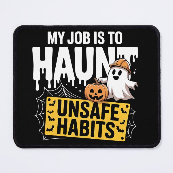 Item preview, Halloween Safety Ghost – Haunt Unsafe Habits designed and sold by PeteLawliiet.