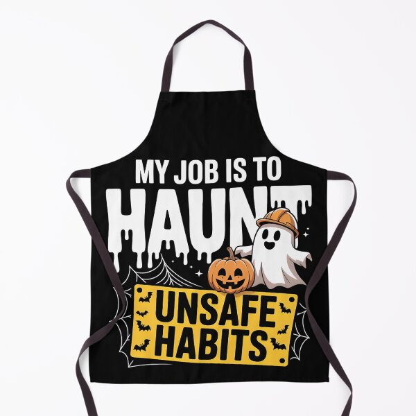 Item preview, Halloween Safety Ghost – Haunt Unsafe Habits designed and sold by PeteLawliiet.