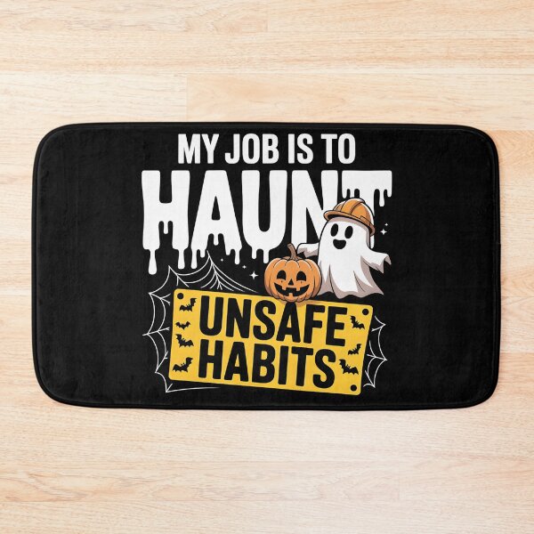Item preview, Halloween Safety Ghost – Haunt Unsafe Habits designed and sold by PeteLawliiet.