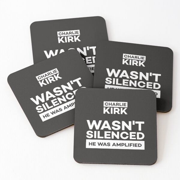 Item preview, Charlie Kirk was Amplified, not Silenced designed and sold by Twittlefish.