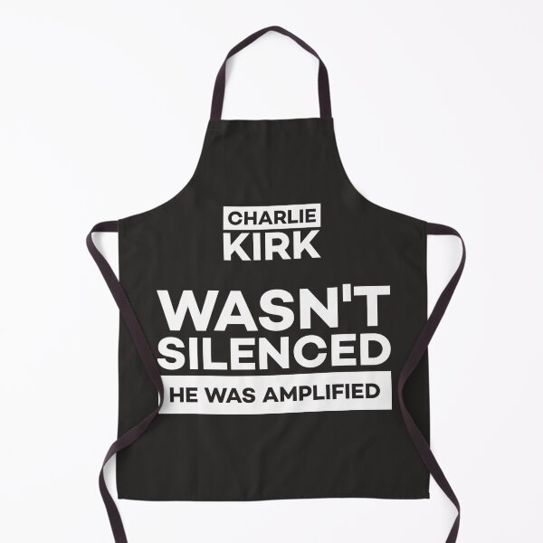Item preview, Charlie Kirk was Amplified, not Silenced designed and sold by Twittlefish.