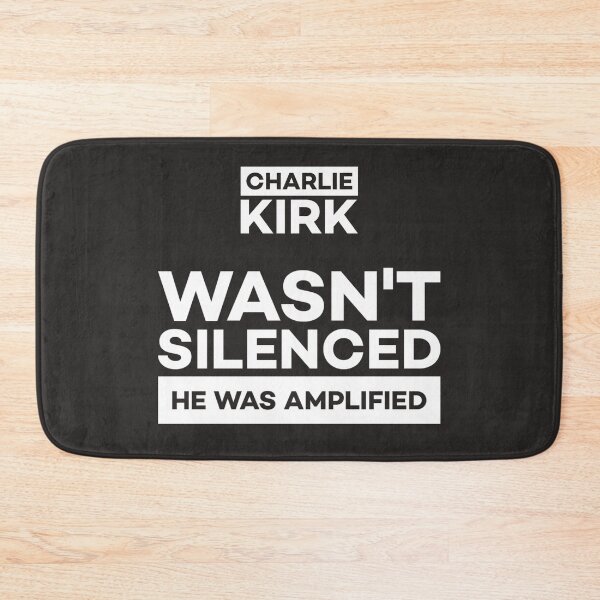 Item preview, Charlie Kirk was Amplified, not Silenced designed and sold by Twittlefish.