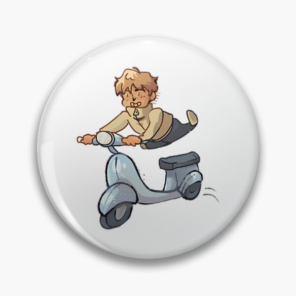 Item preview, Motorbike Damon Albarn From Blur Chibi designed and sold by lylecaldwell.