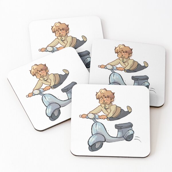 Item preview, Motorbike Damon Albarn From Blur Chibi designed and sold by lylecaldwell.