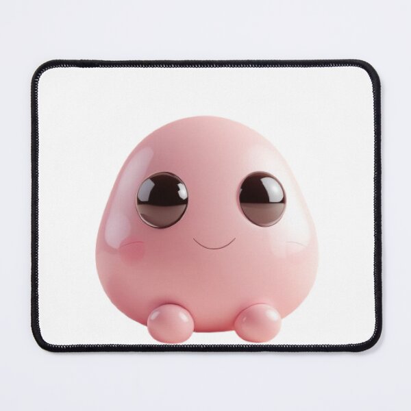 Item preview, Kawaii Pink Blob designed and sold by Rangmanch.