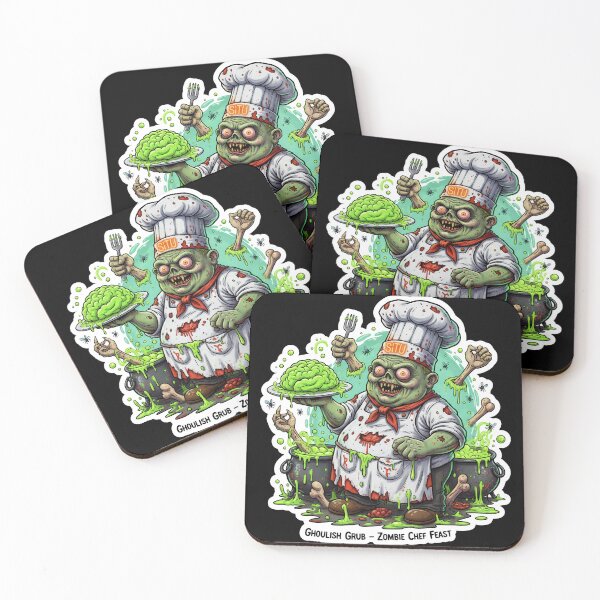 Item preview, Ghoulish Grub Zombie Chef designed and sold by SITU art.