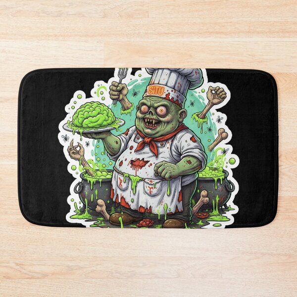 Item preview, Ghoulish Grub Zombie Chef designed and sold by SITU art.
