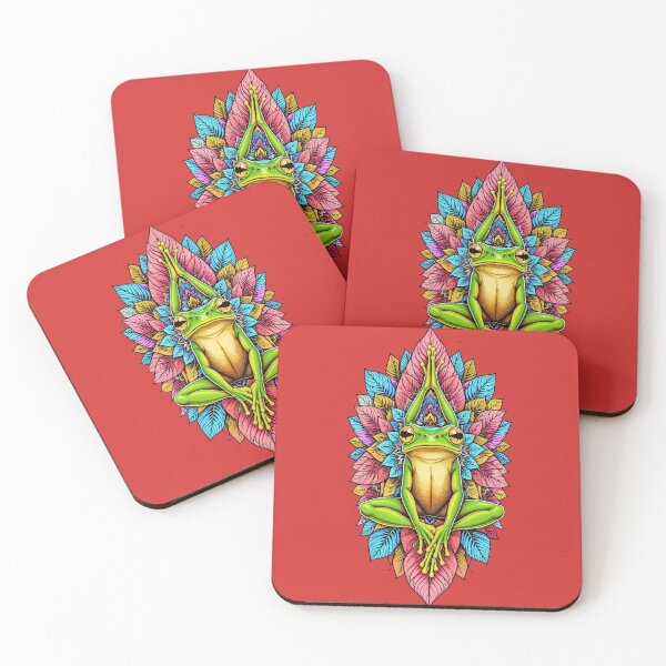 Item preview, Mandala Frog Yoga designed and sold by VibrArtco.