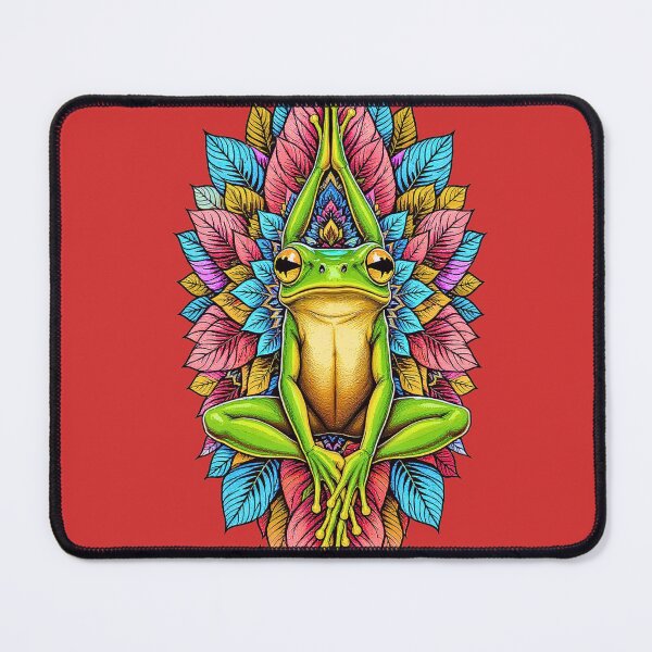 Item preview, Mandala Frog Yoga designed and sold by VibrArtco.