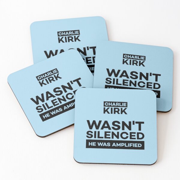 Item preview, Charlie Kirk was Amplified, not Silenced designed and sold by Twittlefish.