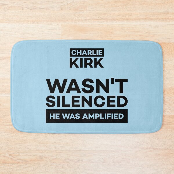 Item preview, Charlie Kirk was Amplified, not Silenced designed and sold by Twittlefish.
