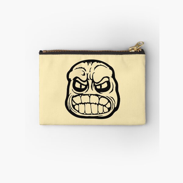 Item preview, Grinding Teeth Monster Angry Grumpy Mad Comic Cartoon Face designed and sold by shirt-o-mat.