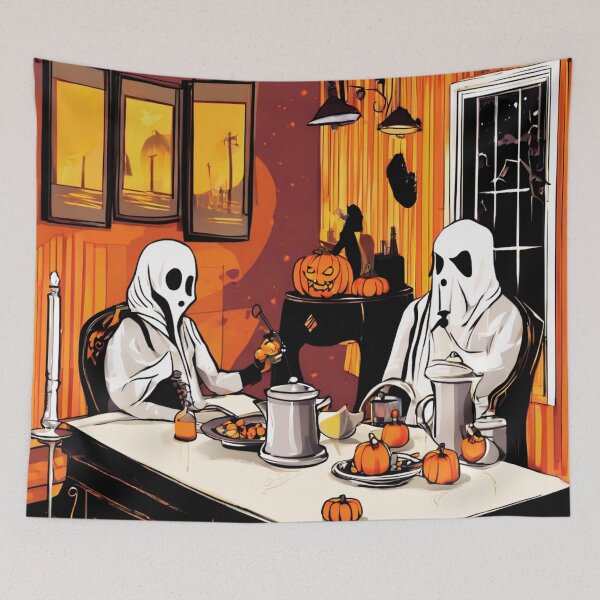 Item preview, Night Ghosts in Action designed and sold by Zofia Sosnecka.