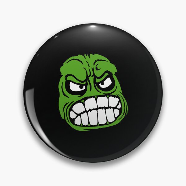 Item preview, Grinding Teeth Monster Angry Grumpy Mad Cartoon Face designed and sold by shirt-o-mat.