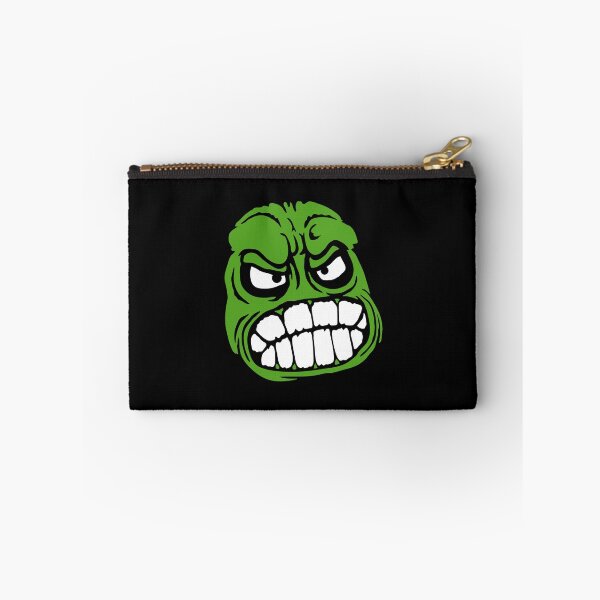 Item preview, Grinding Teeth Monster Angry Grumpy Mad Cartoon Face designed and sold by shirt-o-mat.