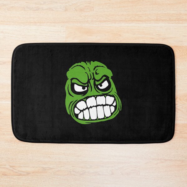 Item preview, Grinding Teeth Monster Angry Grumpy Mad Cartoon Face designed and sold by shirt-o-mat.