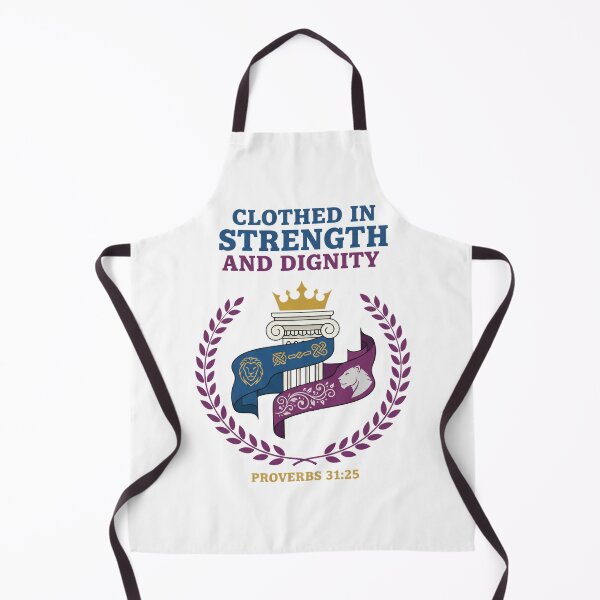 Item preview, Proverbs 31:25 Strength and Dignity Christian Emblem. designed and sold by loveandlightrb.