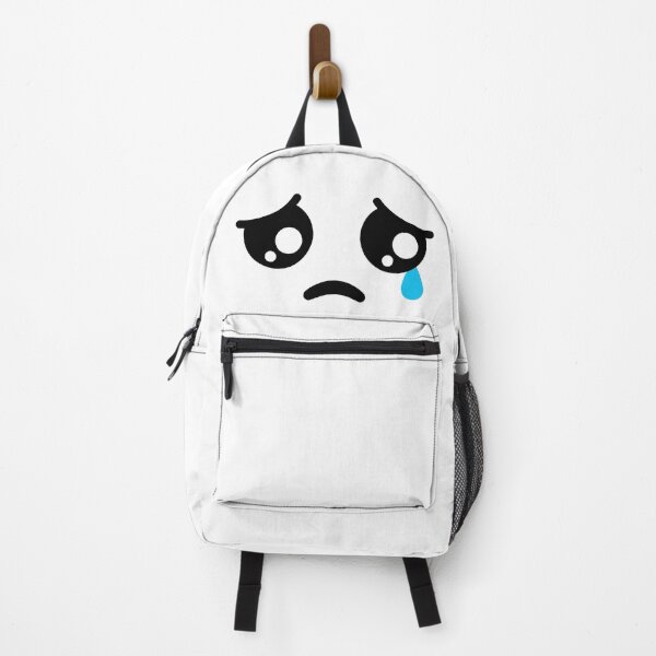 Item preview, Cute kawaii blushing sad face with tear falling designed and sold by BlushyPrint.