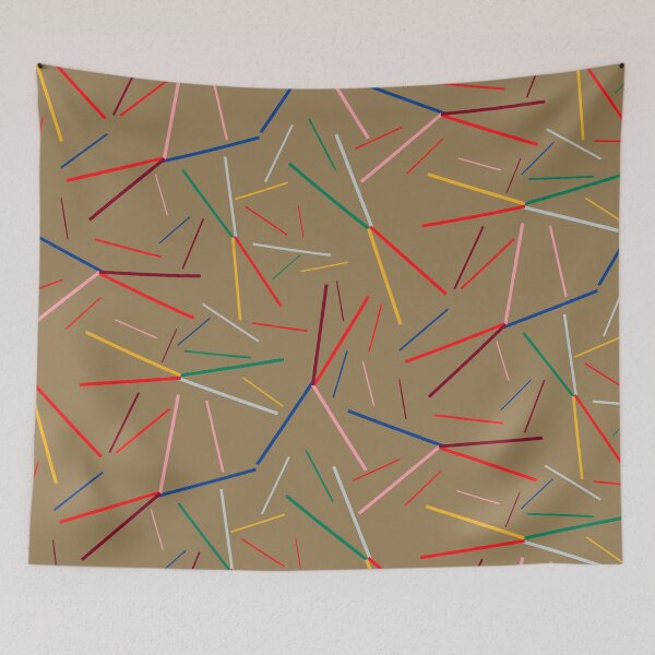 Item preview, Playful Lines Abstract designed and sold by FelipeRCosta.