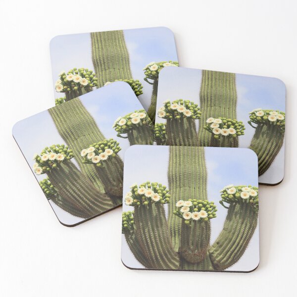 Item preview, Gorgeous Flowering Saguaro Cactus designed and sold by simonjayphotos.