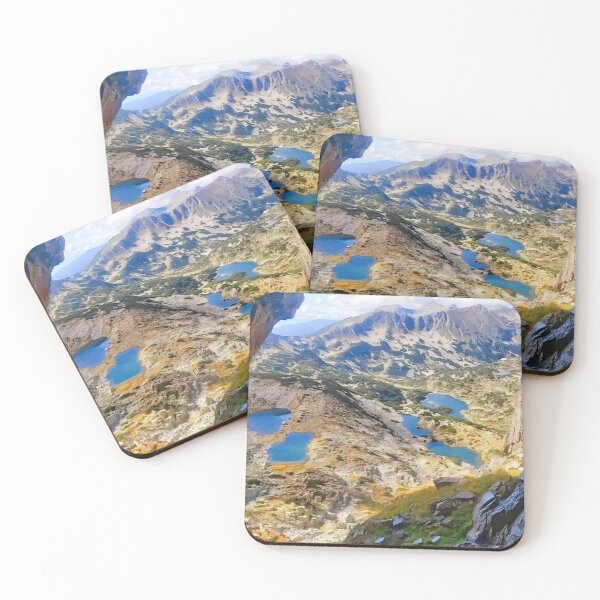 Item preview, Through the Mountain Window – Hidden Lakes of the Wilderness designed and sold by Aurora Prints.