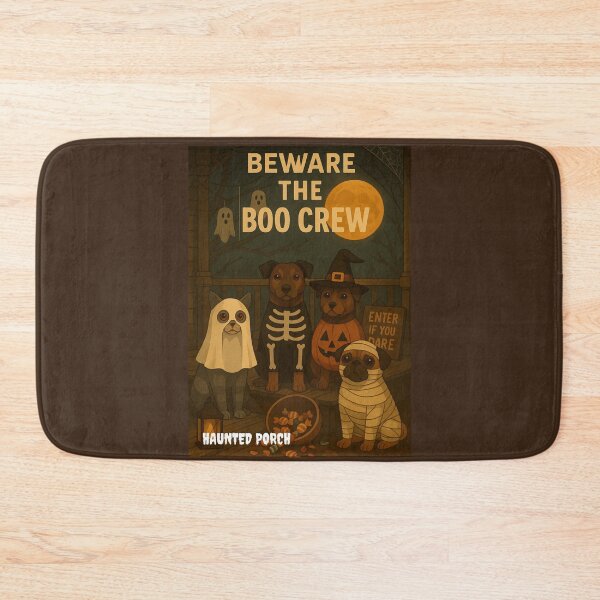 Item preview, Beware the Boo Crew – Haunted Porch Watch designed and sold by GeoWild Designs.