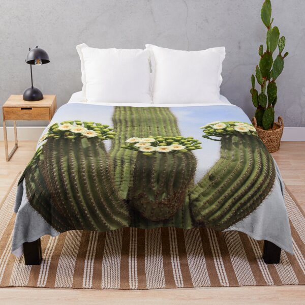 Item preview, Gorgeous Flowering Saguaro Cactus designed and sold by simonjayphotos.