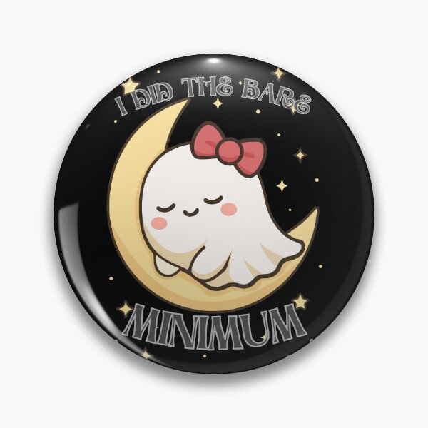 Item preview, I did the bare minimum Funny Ghost Halloween T-Shirt designed and sold by OldSkullDesigns.