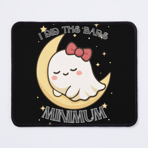 Item preview, I did the bare minimum Funny Ghost Halloween T-Shirt designed and sold by OldSkullDesigns.