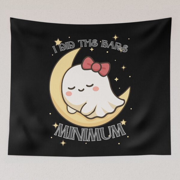 Item preview, I did the bare minimum Funny Ghost Halloween T-Shirt designed and sold by OldSkullDesigns.