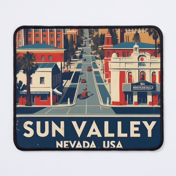 Item preview, Sun Valley Nevada 1950s USA Vintage Travel Tourism designed and sold by TravelersGems.