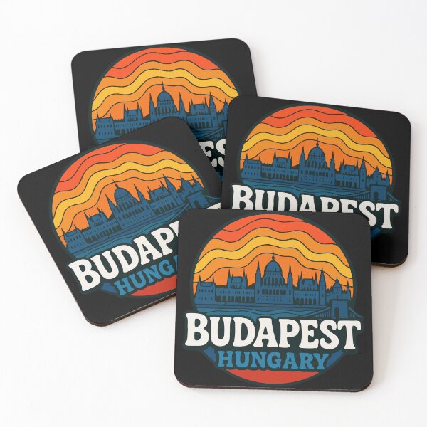 Item preview, Budapest Hungary Travel Trippy Art designed and sold by TomFrontierArt.