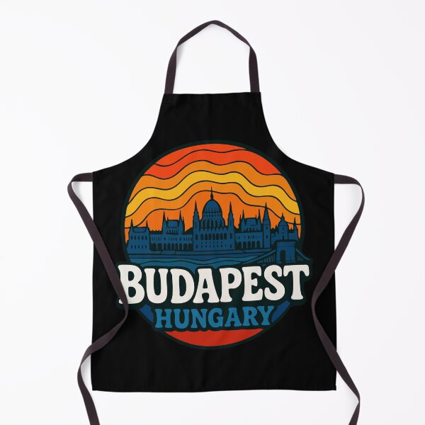 Item preview, Budapest Hungary Travel Trippy Art designed and sold by TomFrontierArt.