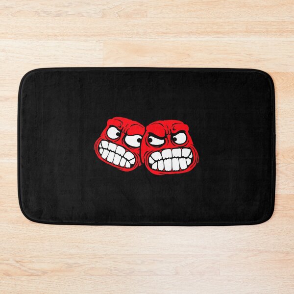 Item preview, 2 Grinding Teeth Monster Enemies Angry Team Argue Friends designed and sold by shirt-o-mat.
