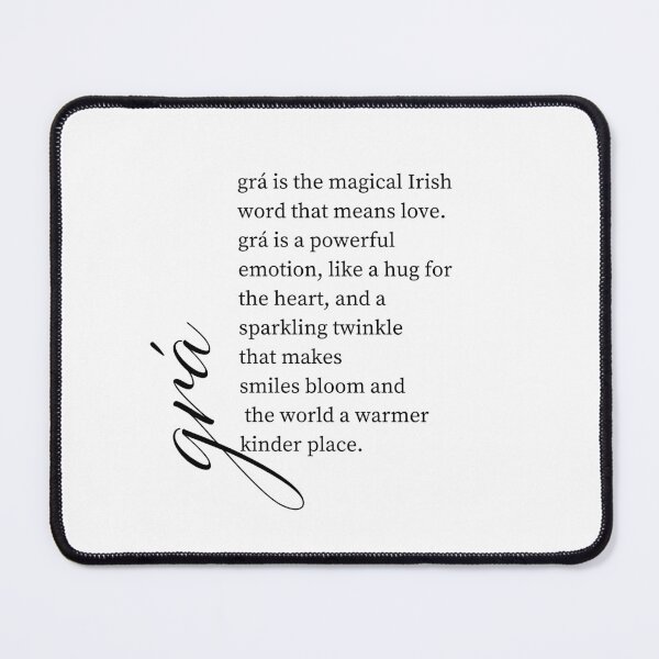 Item preview, Grá ( Love)  designed and sold by CreativeEmpires.