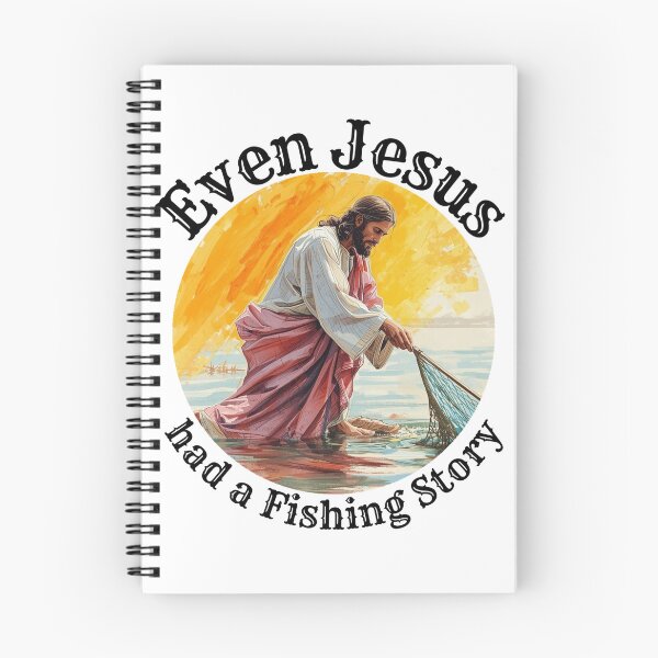 Aperçu de l'œuvre Même Jésus avait une histoire de pêche créée et vendue par BM-Innovations.