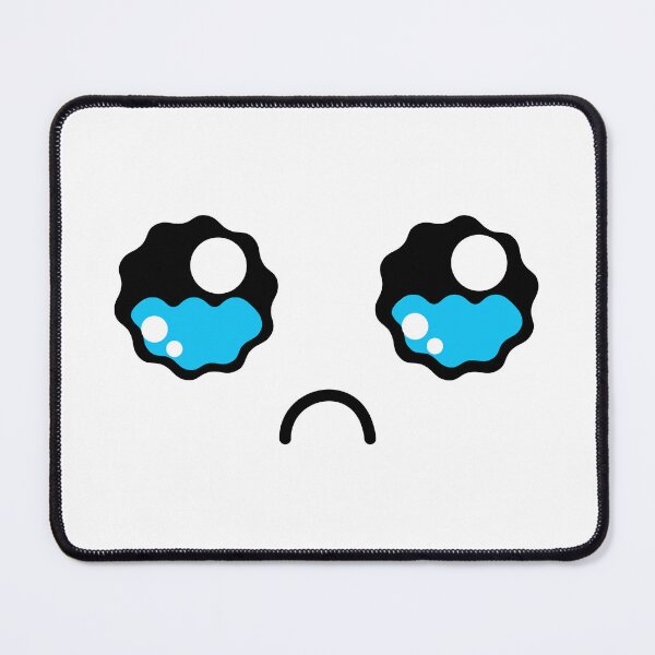 Item preview, Cute kawaii teary sad face designed and sold by BlushyPrint.