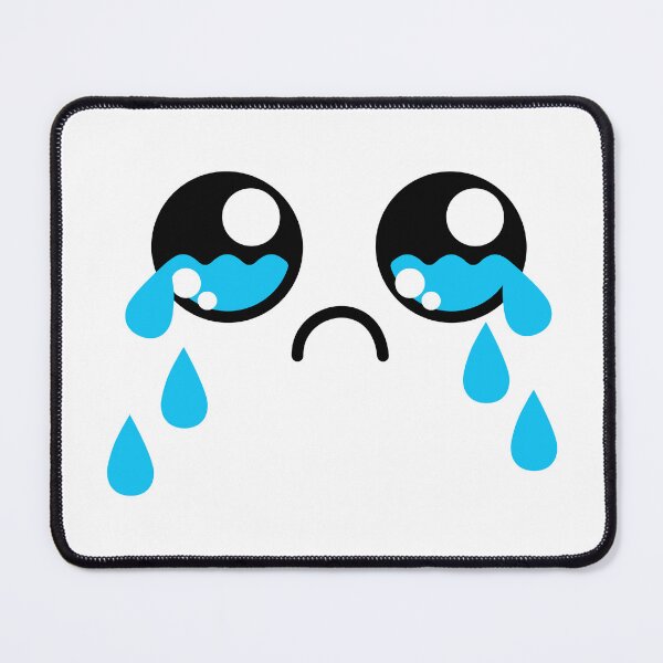 Item preview, Adorable kawaii crying face designed and sold by BlushyPrint.