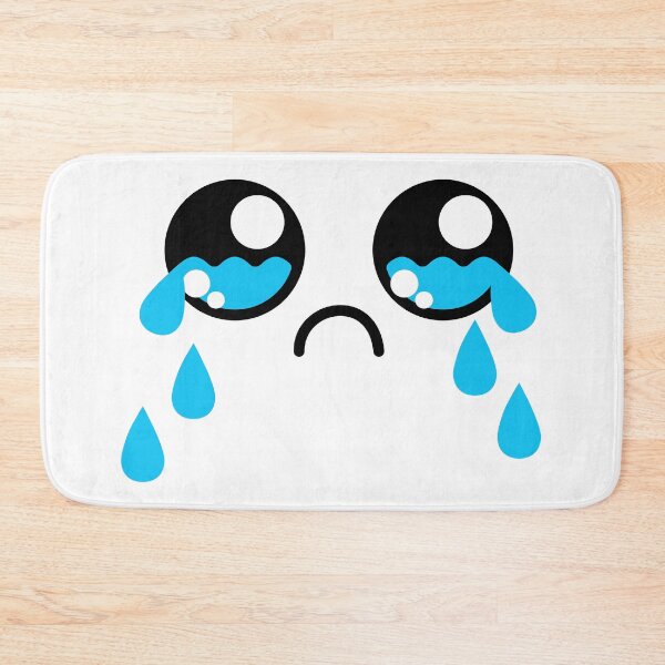 Item preview, Adorable kawaii crying face designed and sold by BlushyPrint.