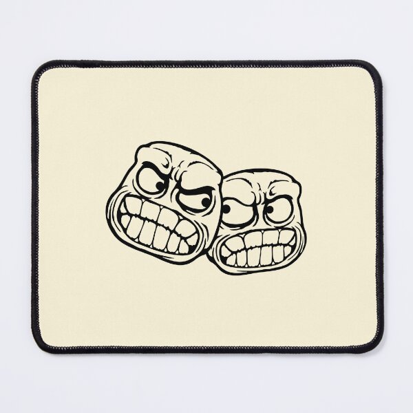 Item preview, 2 Grinding Teeth Monster Enemies Angry Team Argue Friends designed and sold by shirt-o-mat.