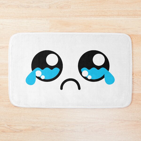 Item preview, Cute kawaii crying face designed and sold by BlushyPrint.