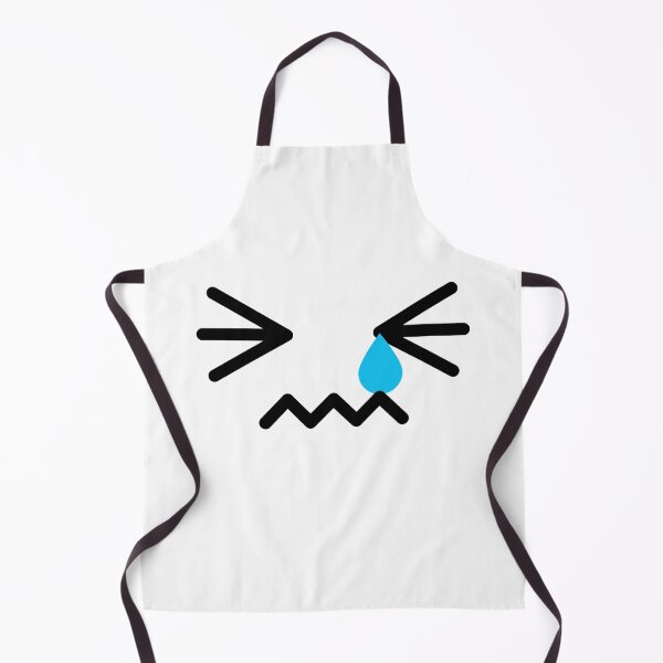 Item preview, Adorable kawaii shy crying face designed and sold by BlushyPrint.